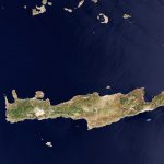 Η Κρήτη από δορυφόρο